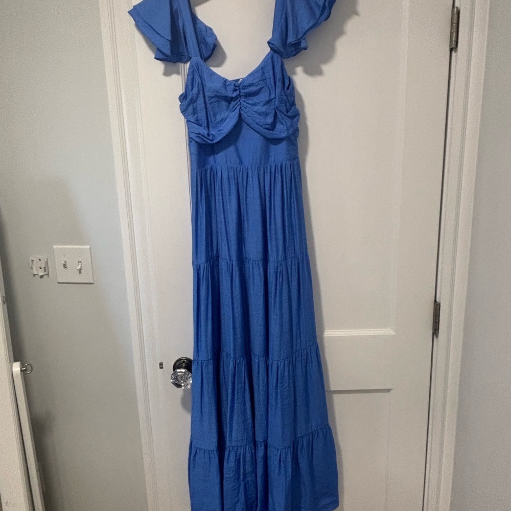 Flying Tomato Royal Blue Maxi Dress